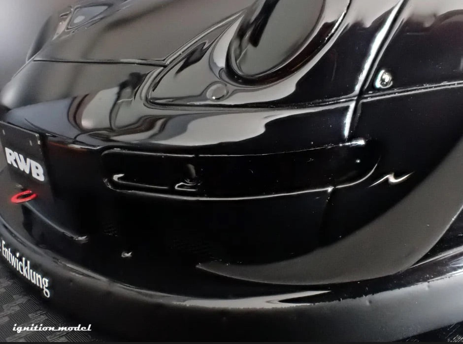 Ignition Model Porsche 993 RWB "Dark Star" Black 1:18