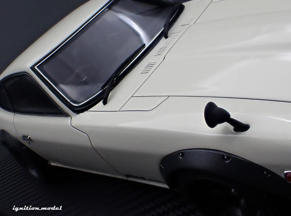 Ignition-Model Nissan Fairlady 240ZG HS30 White 1:18