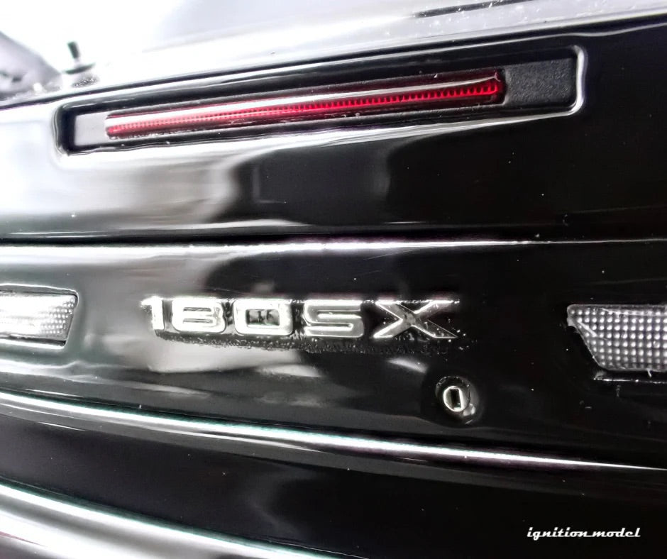 Ignition-Model Nissan 180SX Type X RPS13 Black 1:18