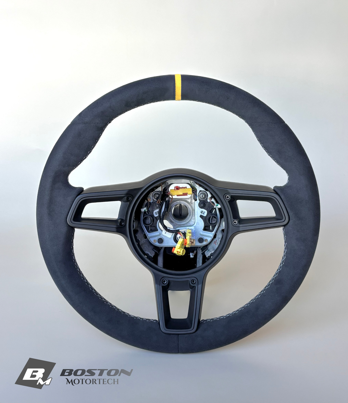 Manual Porsche 991.2 Steering Wheel in Yellow