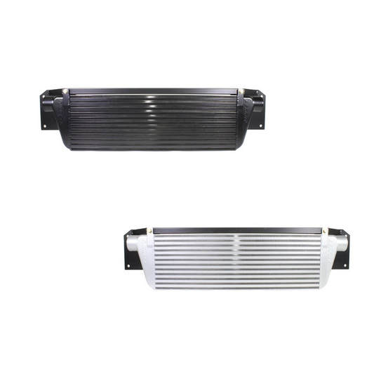 JDMuscle Perrin Front Mount Intercooler Core Only Black / Silver WRX/STI 2008-2014 |...