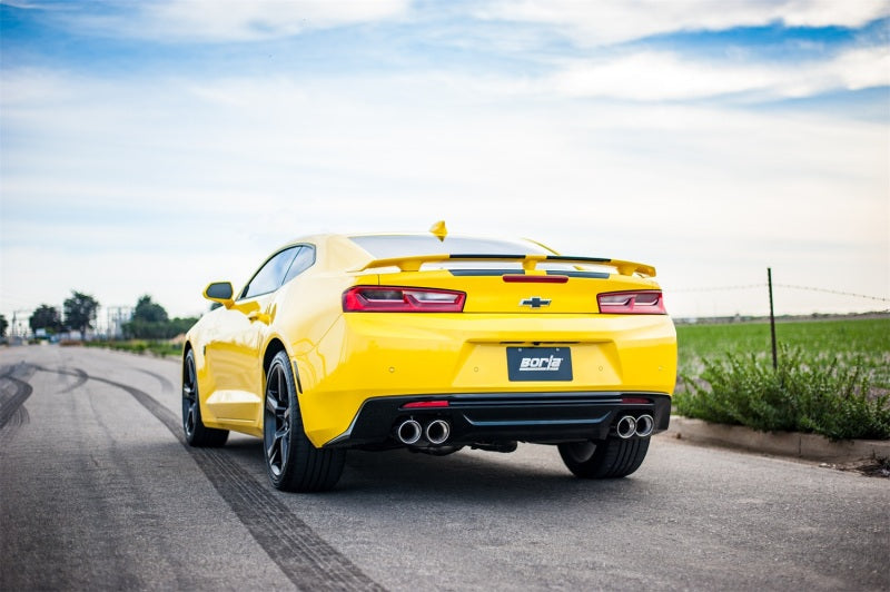 Borla 2016 Chevy Camaro 6.2L AT/MT S-Type Rear Section Exhaust w/o Dual Mode Valves 11920