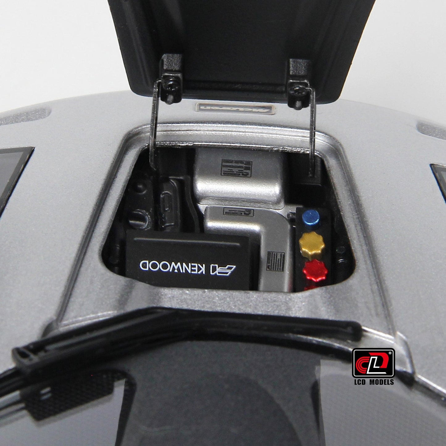 LCD 1993 Mclaren F1 XP5 Silver Metallic 1:18