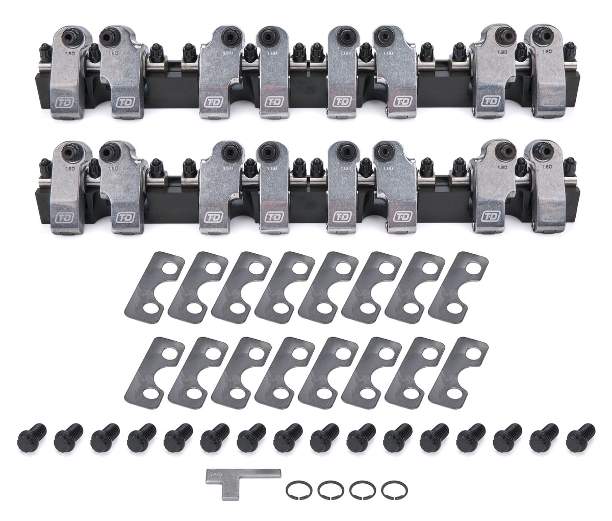 SBC Shaft Rocker System w/Brodix 18c/18 Clone - 2229160160