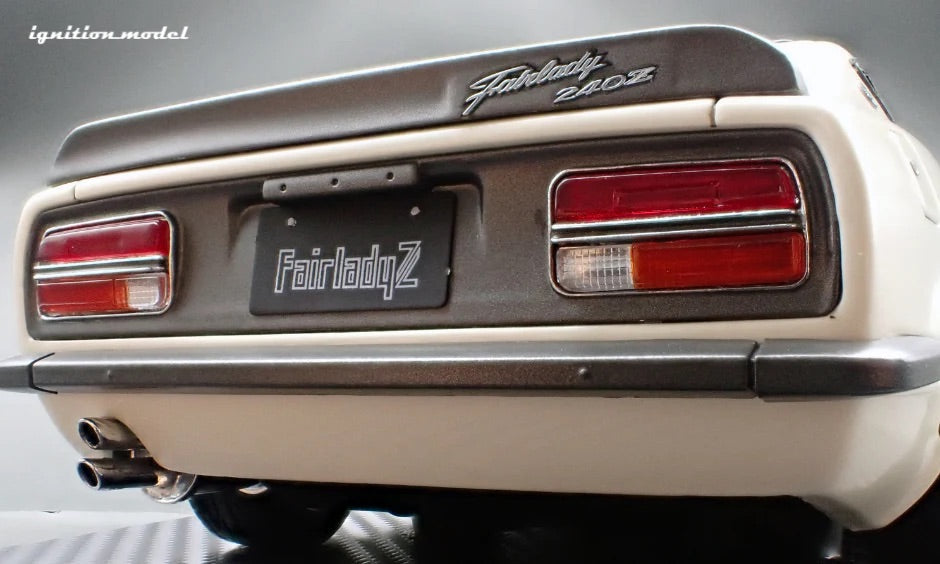 Ignition-Model Nissan Fairlady 240ZG HS30 White 1:18
