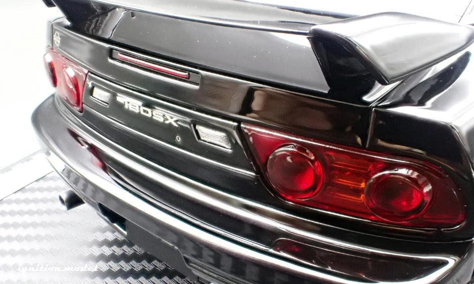 Ignition-Model Nissan 180SX Type X RPS13 Black 1:18