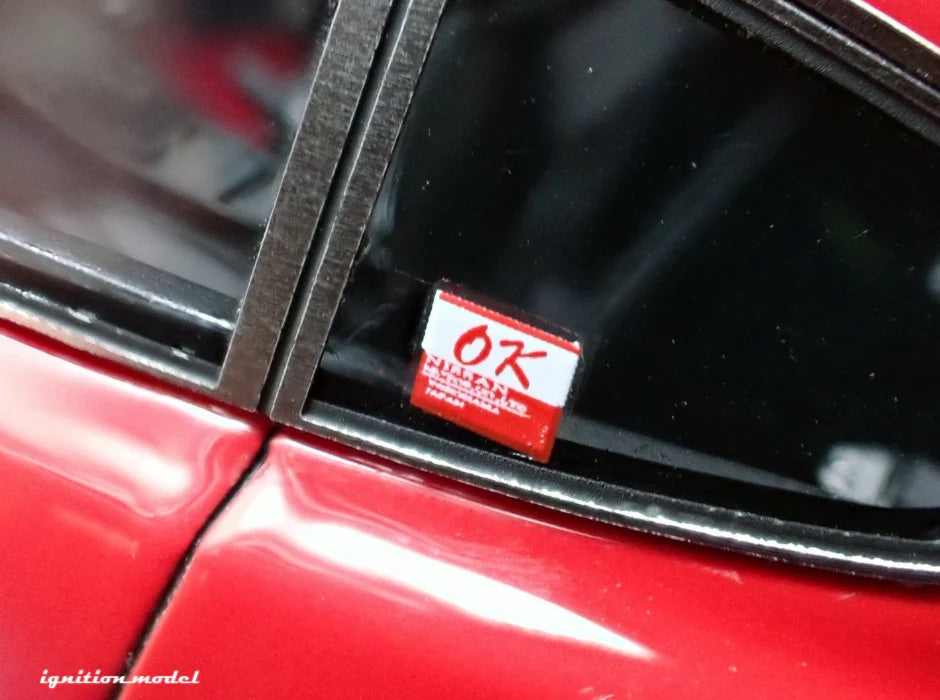 Ignition-Model Nissan Fairlady 240ZG HS30 Red 1:18