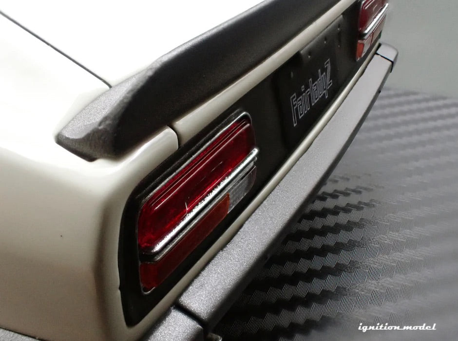 Ignition-Model Nissan Fairlady 240ZG HS30 White 1:18