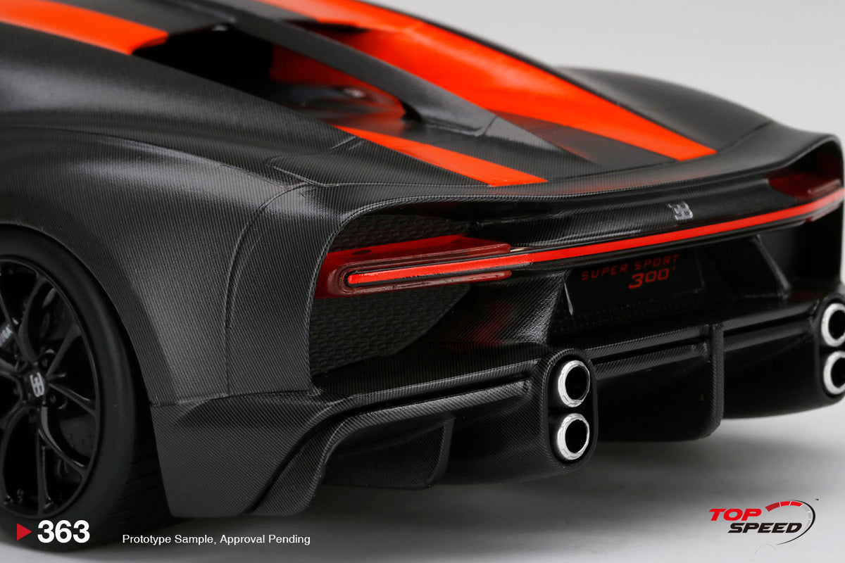 STM Diecast Topspeed 1:18 Bugatti Chiron Super Sport 300+  World Record 304.773 mph - View 6