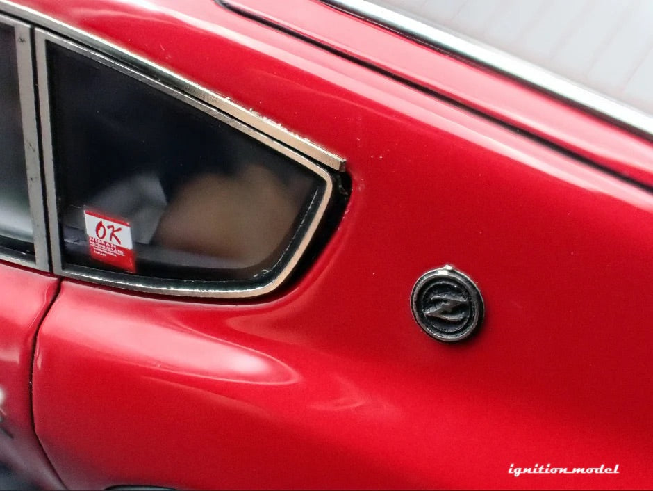 Ignition-Model Nissan Fairlady 240ZG HS30 Red 1:18