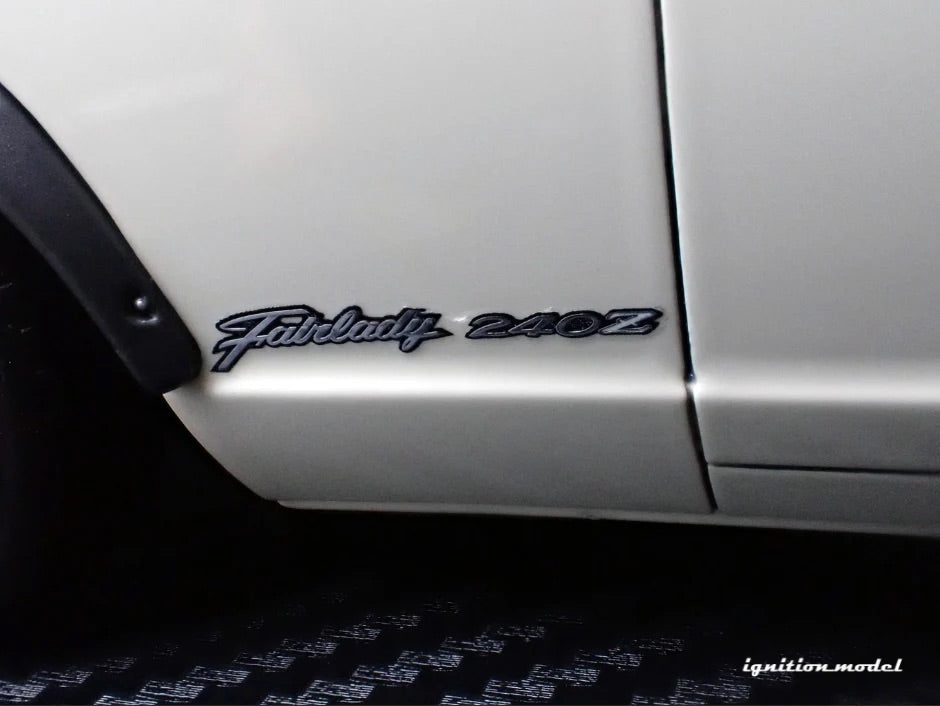 Ignition-Model Nissan Fairlady 240ZG HS30 White 1:18