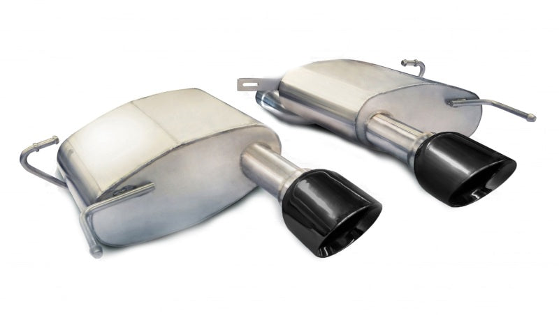 Corsa Performance 11-13 Cadillac CTS Coupe V 6.2L V8 Black Sport Axle-Back Exhaust