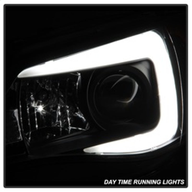 Spyder Subaru WRX 08-09 Projector Headlights - Halogen Model Only - Black PRO-YD-SWRX08-LBDRL-BK 5083944