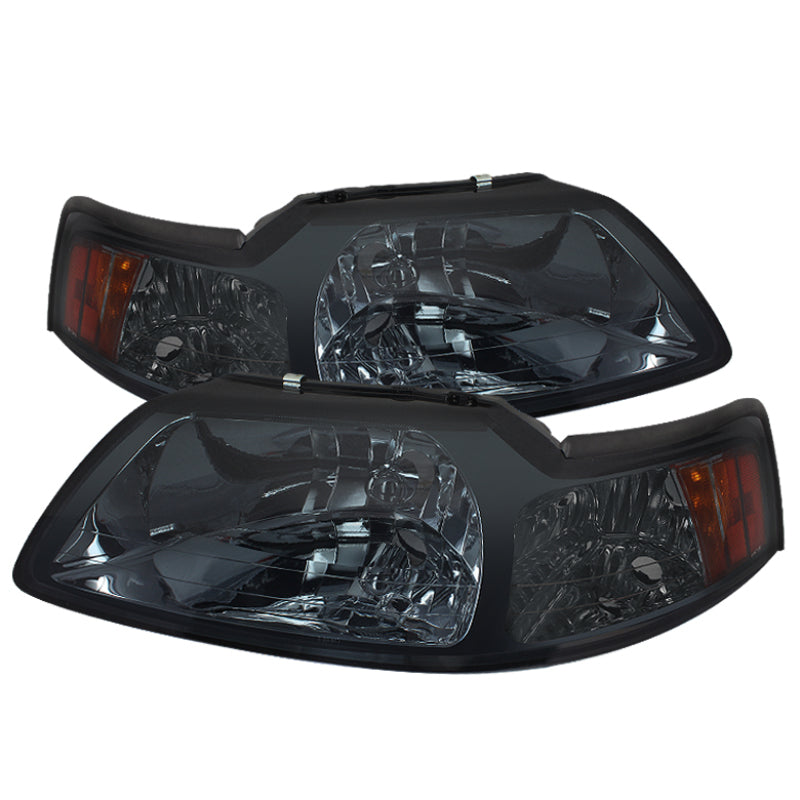 FR SPORT SPYDER Xtune Ford MUStang 99-04 Amber Crystal Headlights Smoke HD-JH-FM99-AM-SM 5042835
