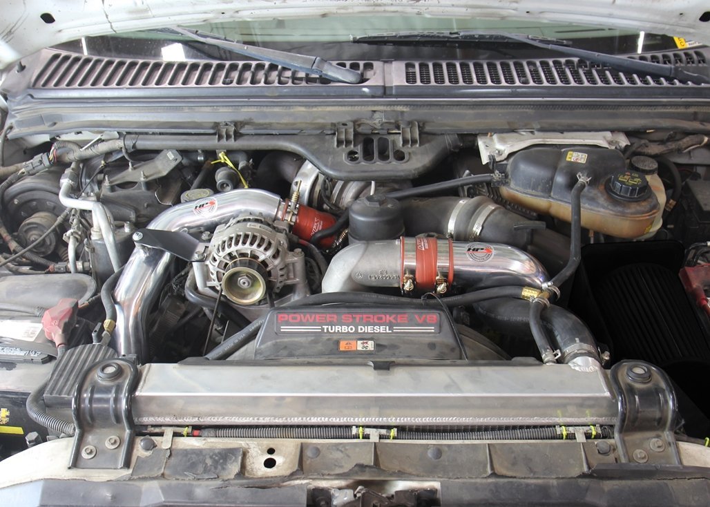 FR SPORT HPS Hot & Cold Side Charge Pipe with Intercooler Boots Kit, 03-07 Ford F550 Superduty...