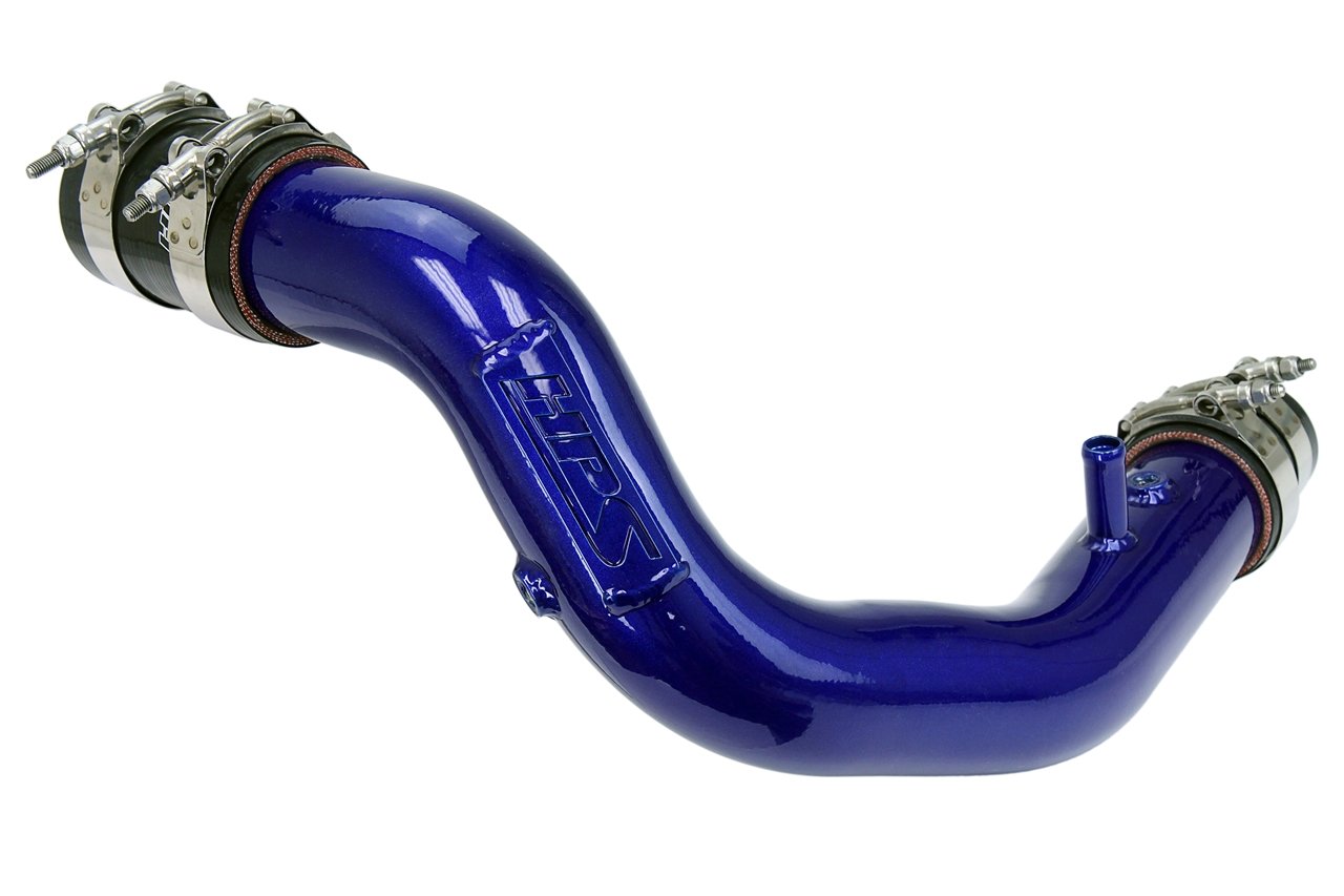 HPS Performance Products HPS Intercooler Hot Charge Pipe with Silicone Boots 2018-2022 Lexus RC300 2.0L Turbo , 17-122