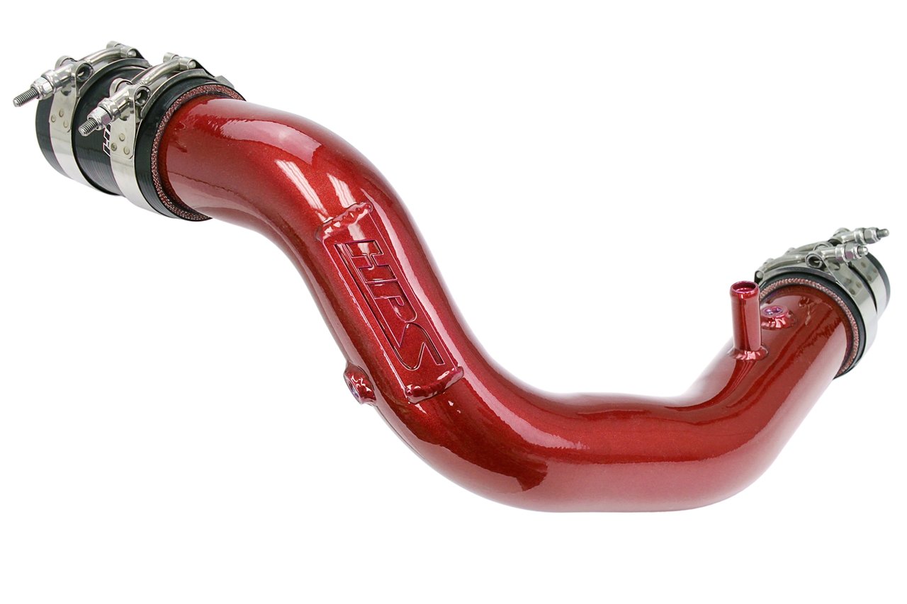 HPS Performance Products HPS Intercooler Hot Charge Pipe with Silicone Boots 2018-2022 Lexus RC300 2.0L Turbo , 17-122