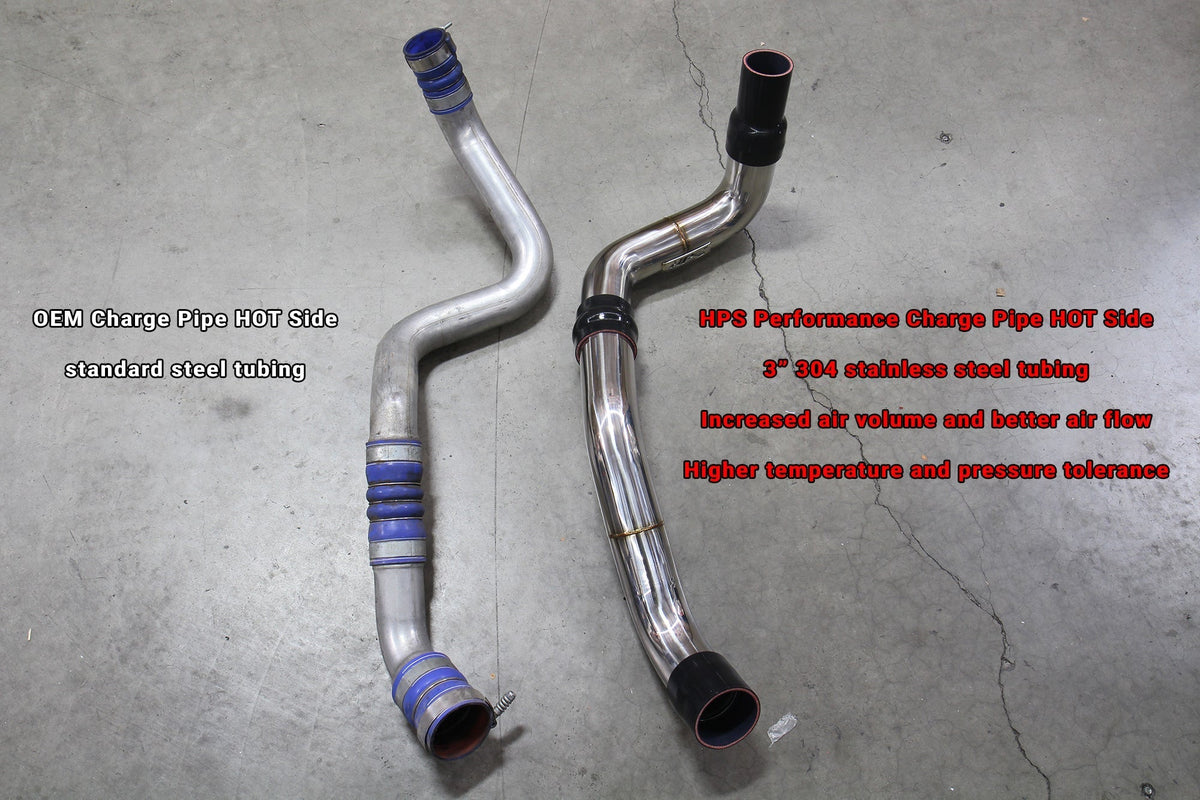 FR SPORT HPS Intercooler Charge Pipe GMC 2011-2016 Sierra 3500 HD 6.6L Duramax Diesel Turbo LML -...