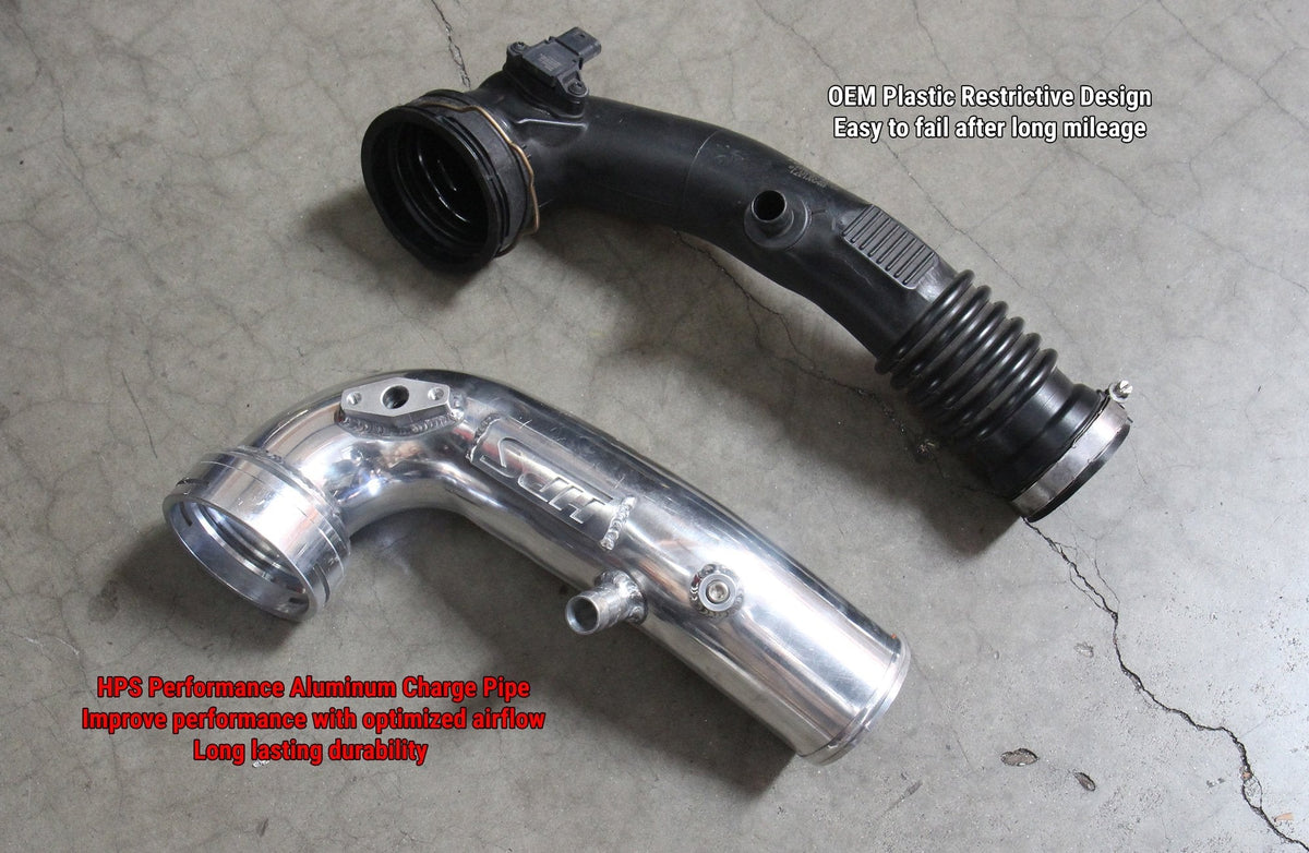FR SPORT HPS Performance HPS Intercooler Cold Side Charge Pipe, BMW 2011-2017 535i 3.0L Turbo...