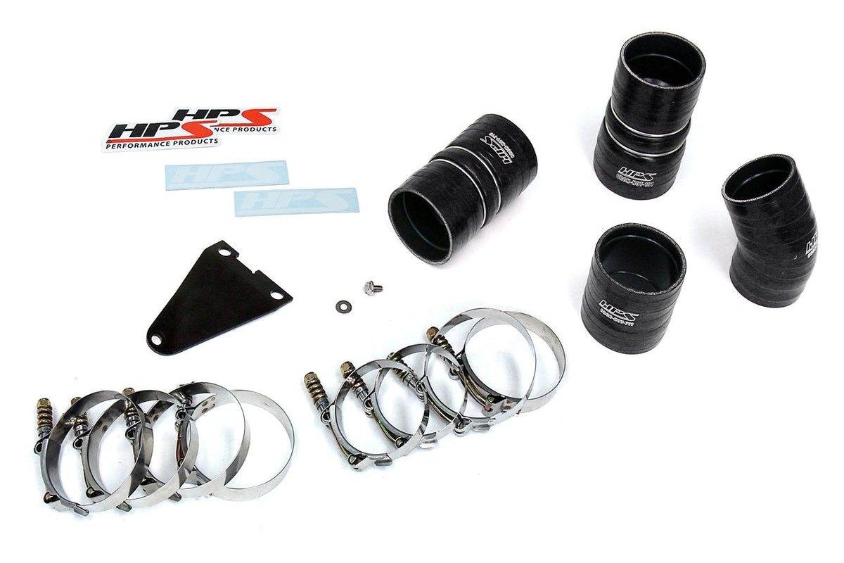 FR SPORT HPS Hot & Cold Side Charge Pipe with CAC Hose Intercooler Boots, 03-07 Ford F550...