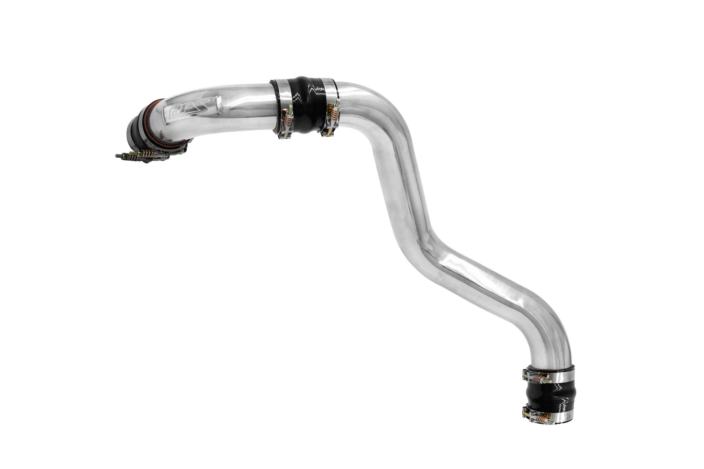 HPS Performance HPS Intercooler Charge Pipe Hot Side, 2017-2019 Chevy Silverado 2500 HD Duramax 6.6L V8 Diesel Turbo L5P, 17-146