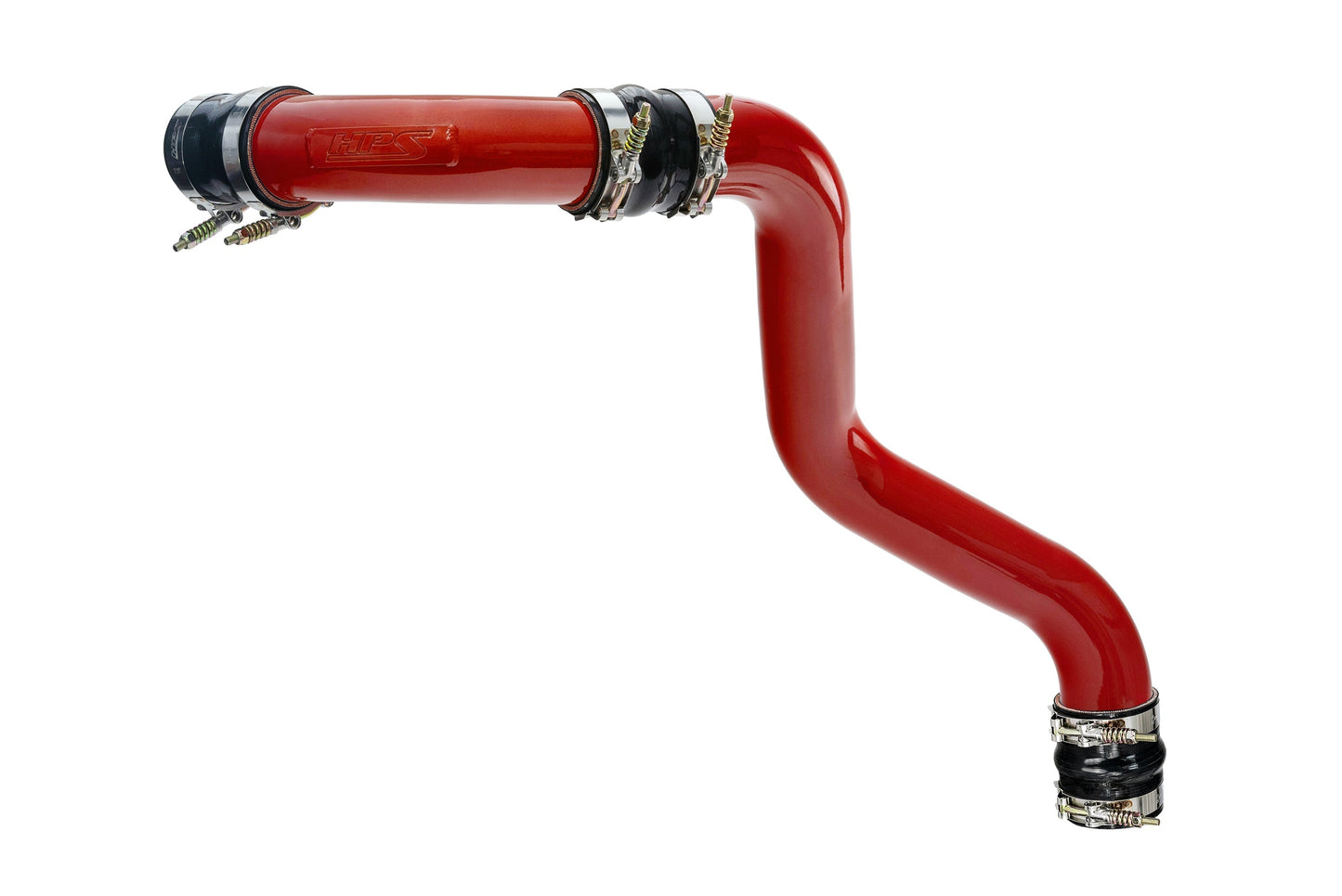 HPS Performance HPS Intercooler Charge Pipe Hot Side, 2017-2019 Chevy Silverado 2500 HD Duramax 6.6L V8 Diesel Turbo L5P, 17-146