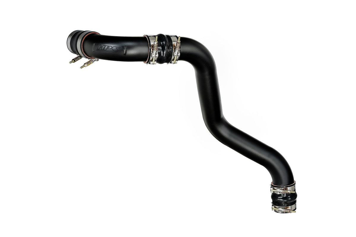HPS Performance HPS Intercooler Charge Pipe Hot Side, 2017-2019 GMC Sierra 3500 HD Duramax 6.6L V8 Diesel Turbo L5P, 17-146