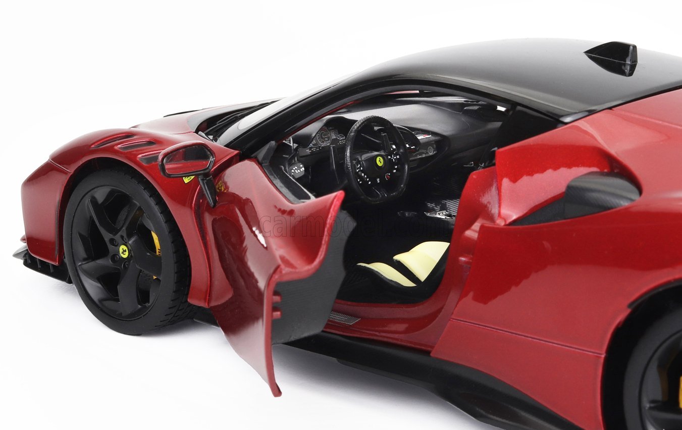 Bburago 2024 Ferrari SF90XX Stradale Rossa Magma Red Metallic 1:18