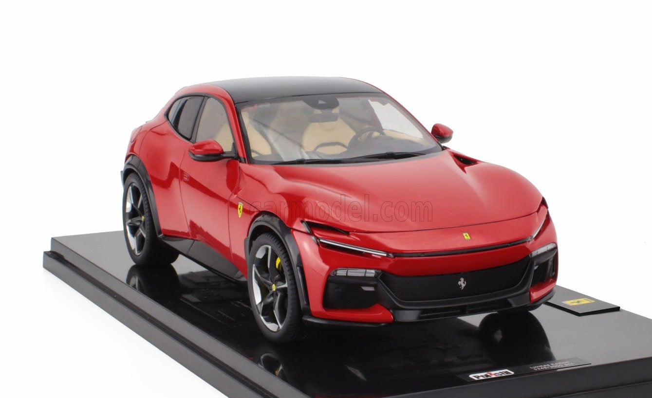 Polistil 2022 Ferrari Purosangue Rossa Corsa (Ferrari Red) High Fidelity WITH DISPLAY 1:18