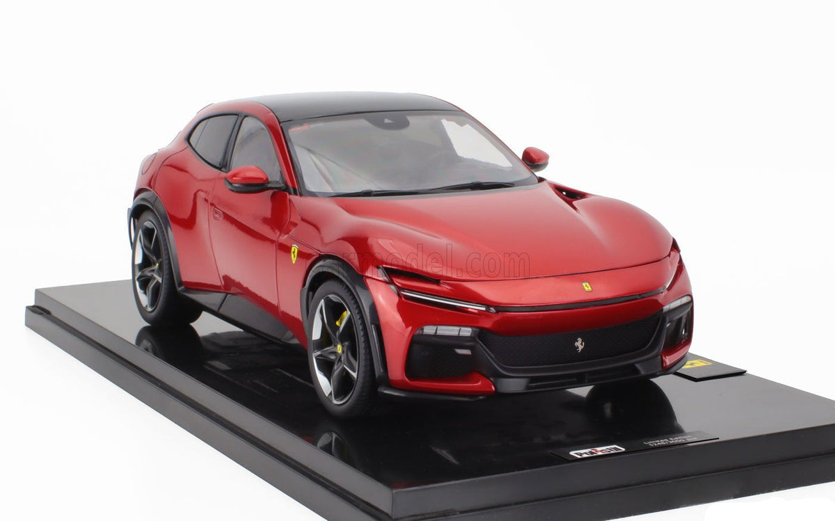 STM Diecast Polistil 2022 Ferrari Purosangue Rossa Magma (Red Metallic) High Fidelity WITH...