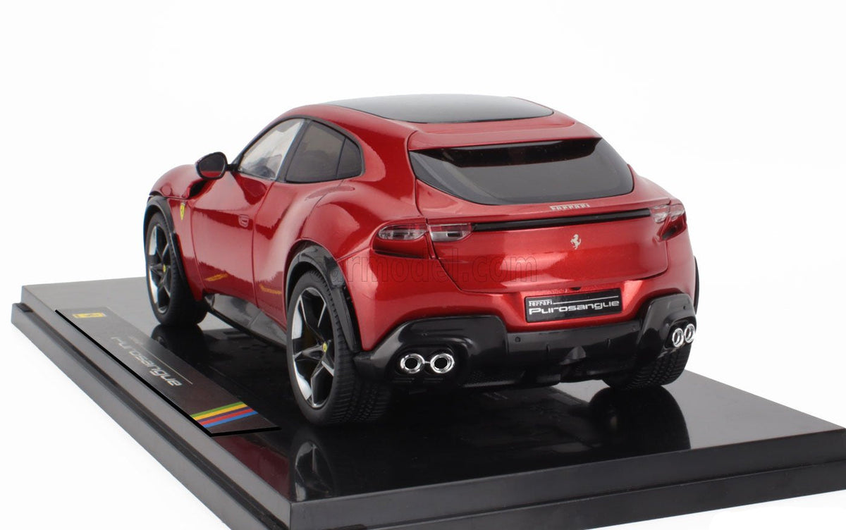 STM Diecast Polistil 2022 Ferrari Purosangue Rossa Magma (Red Metallic) High Fidelity WITH...