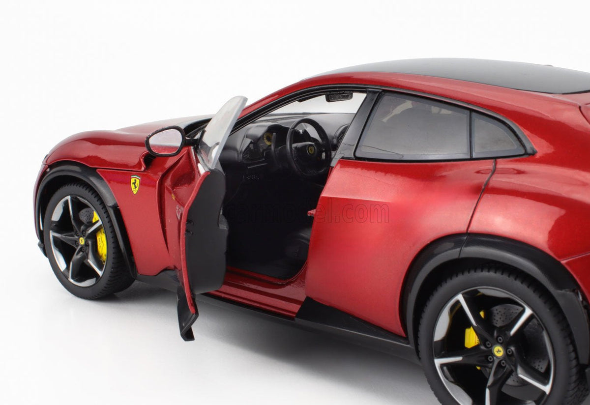STM Diecast Polistil 2022 Ferrari Purosangue Rossa Magma (Red Metallic) High Fidelity WITH...