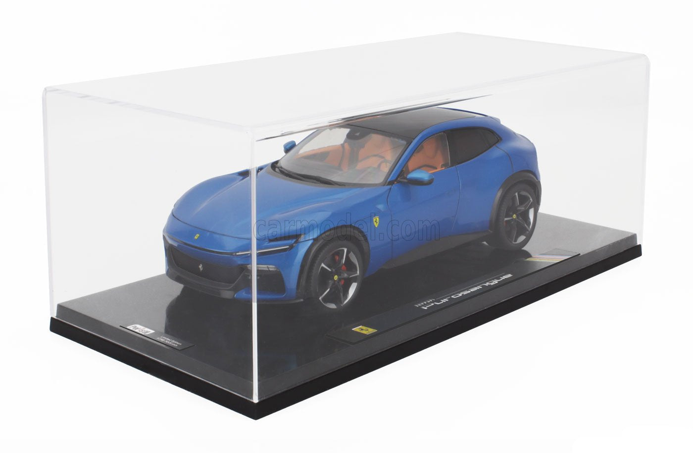 Polistil 2022 Ferrari Purosangue Blu Corsa (Blue Metallic) High Fidelity WITH DISPLAY 1:18