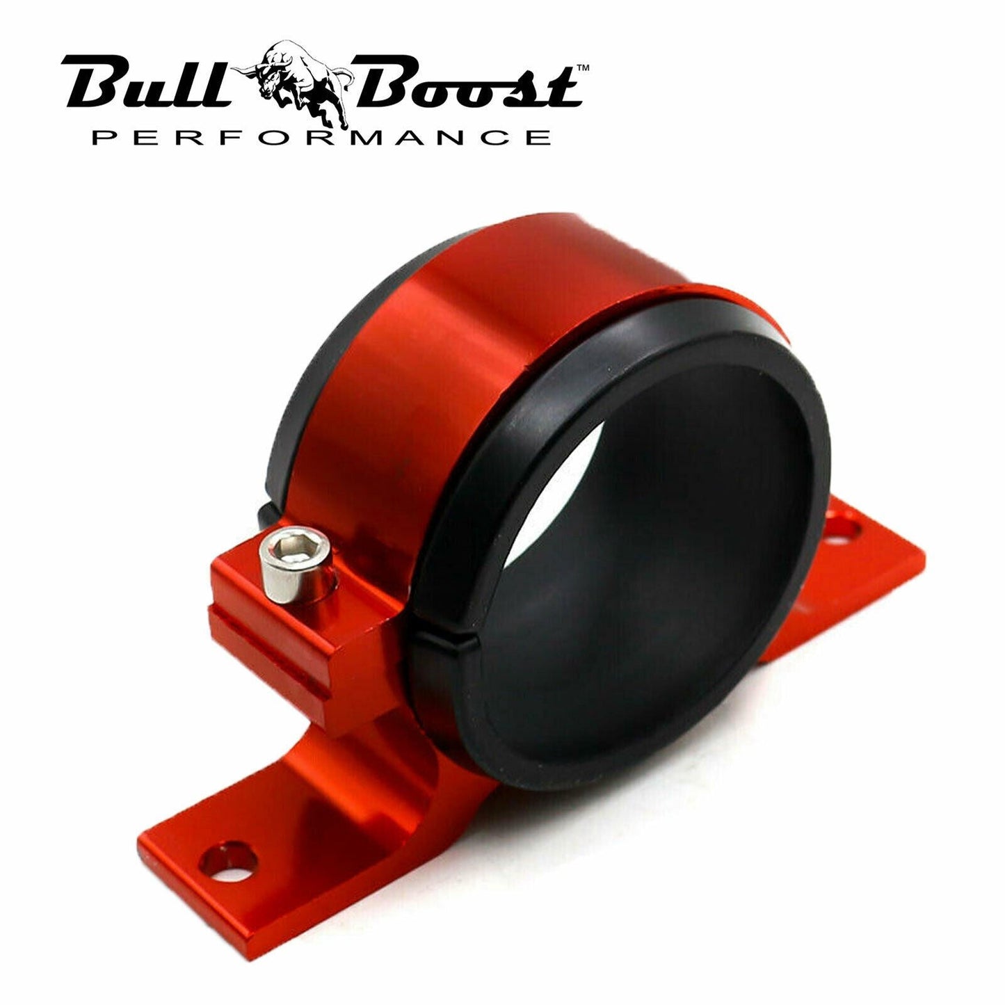 RED Fuel Pump Mounting Bracket Single Filter Clamp Cradle 044 60mm