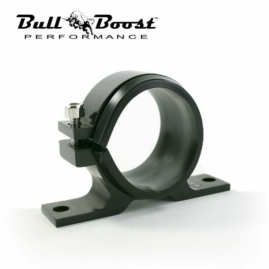Bull Boost Performance BLACK Fuel Pump Mounting Bracket Single Filter Clamp 044 60mm