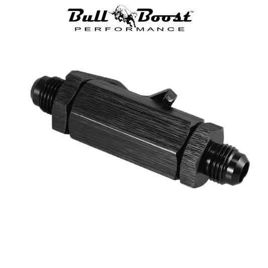 Bull Boost Performance Billet AN6 Shut Off Valve Fuel Shut Cut Off Valve W/ Cable Lever For Fuel...