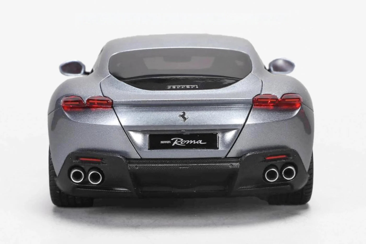 Polistil 2019 Ferrari Roma Grigio Titanio (Grey Metallic) High Fidelity WITH DISPLAY 1:18