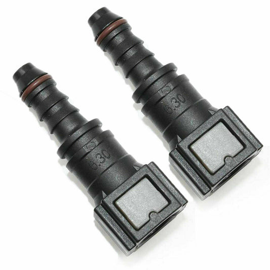 Bull Boost Performance Fuel Line Quick Connector For Ford 5/16” Barb to 5/16” Bundy Female