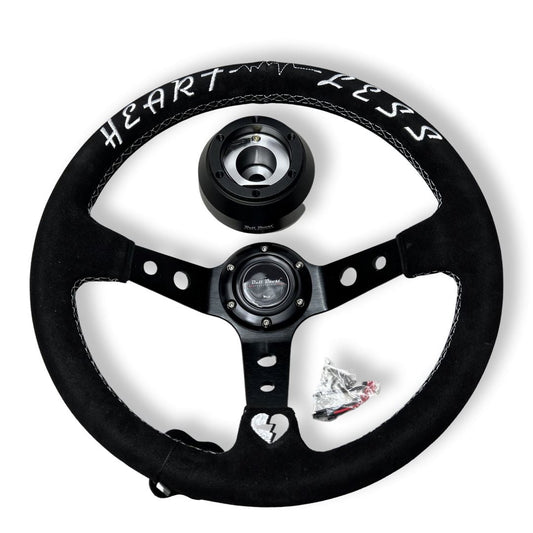 Bull Boost Performance Heartless 6 Bolt Steering Wheel Hub Adapter For Dodge GM Buick Chevy Vehicles