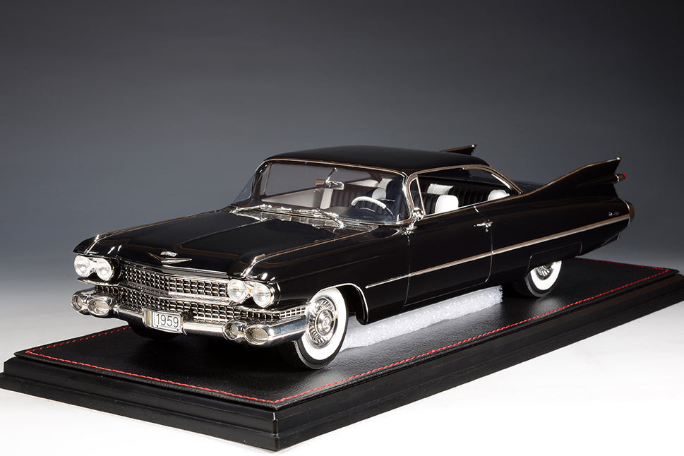 Stamp Model 1959 Cadillac Coupe DeVille Black 1:18