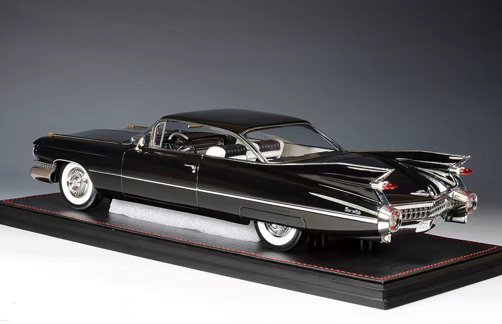 Stamp Model 1959 Cadillac Coupe DeVille Black 1:18