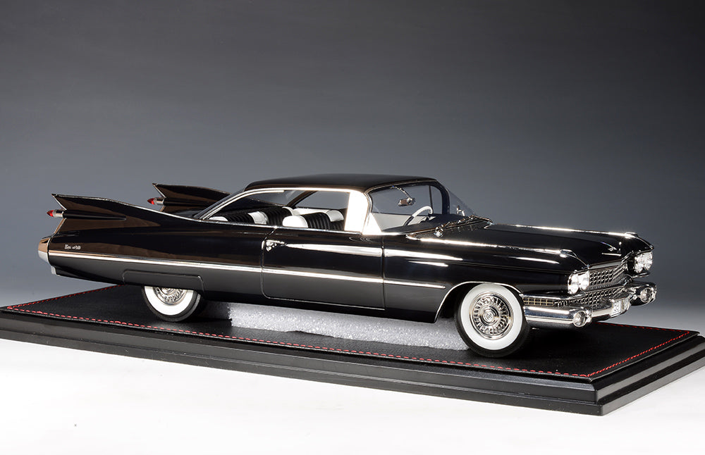 Stamp Model 1959 Cadillac Coupe DeVille Black 1:18