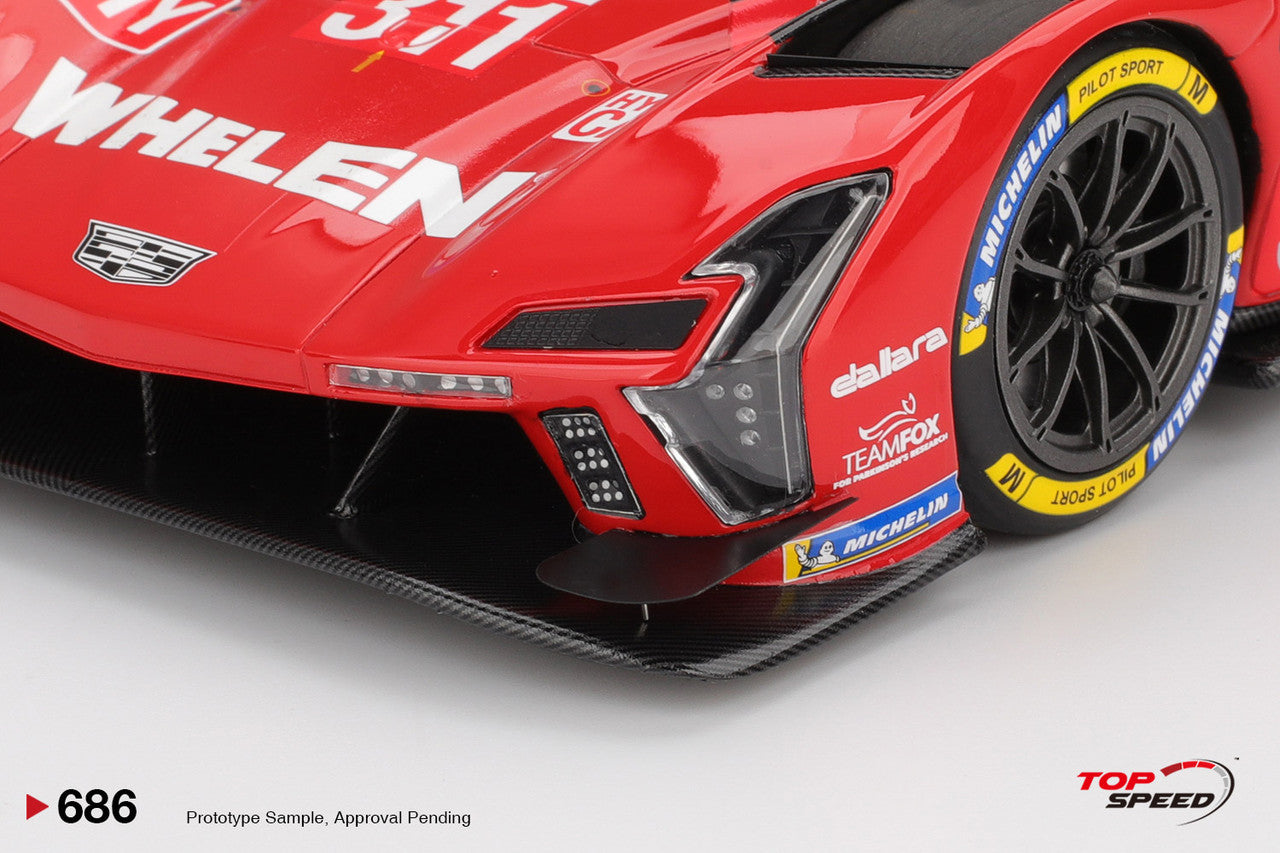 Topspeed Cadillac V-Series.R #311 Whelen Cadillac Racing 2025 IMSA Le Mans 24 Hrs 1:18