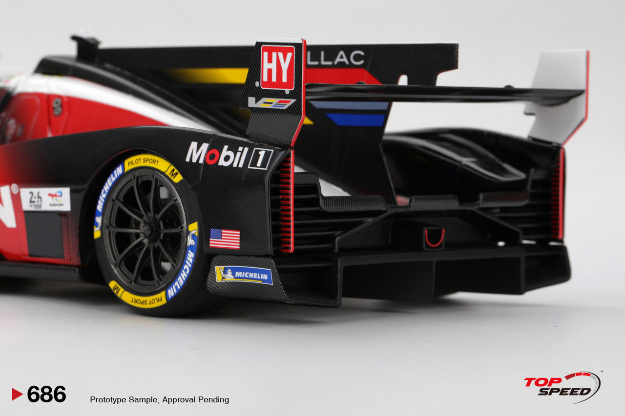 Topspeed Cadillac V-Series.R #311 Whelen Cadillac Racing 2025 IMSA Le Mans 24 Hrs 1:18