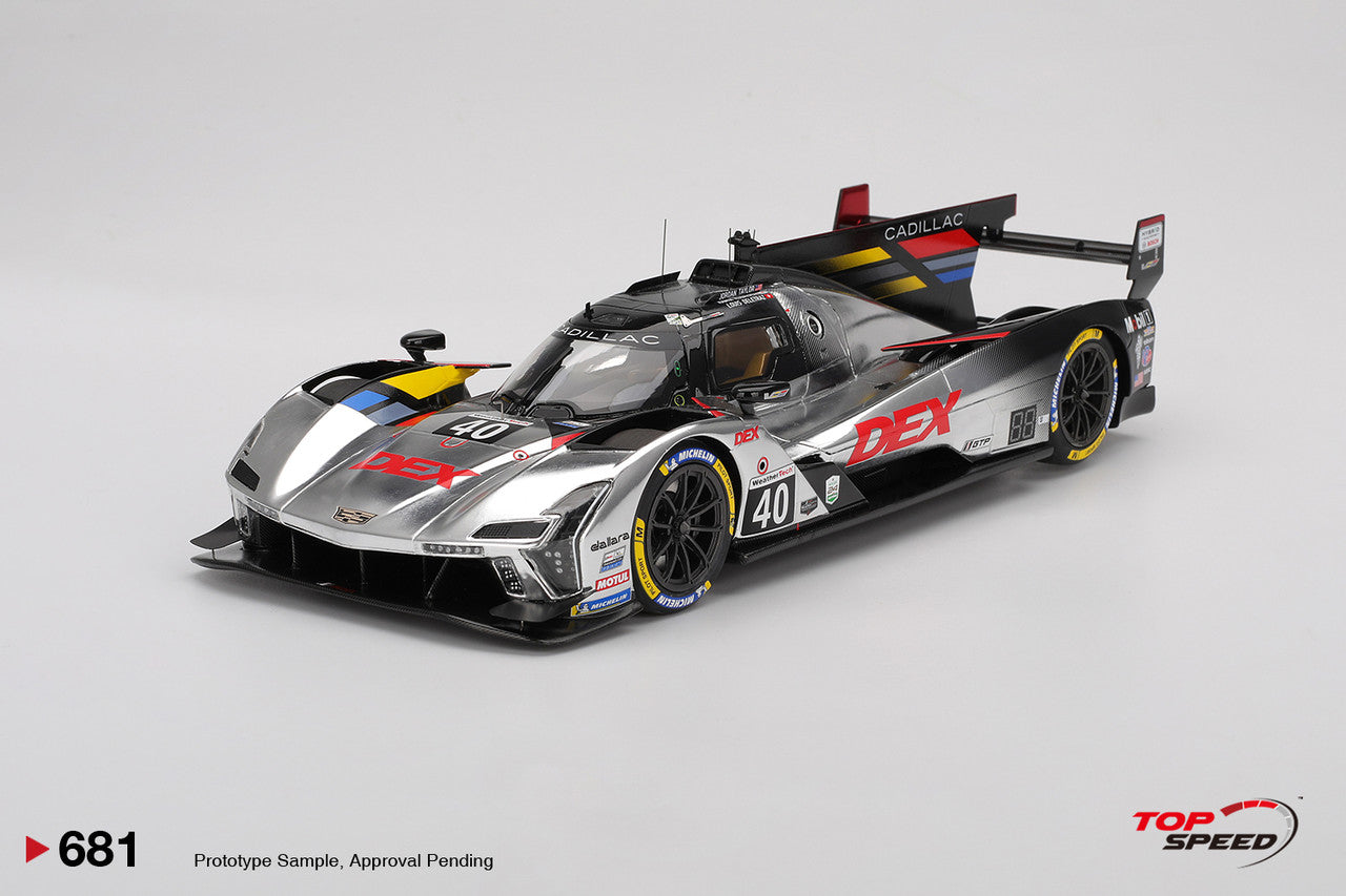 Topspeed Cadillac V-Series.R #40 Wayne Taylor Racing 2025 IMSA Daytona 24 Hrs 1:18