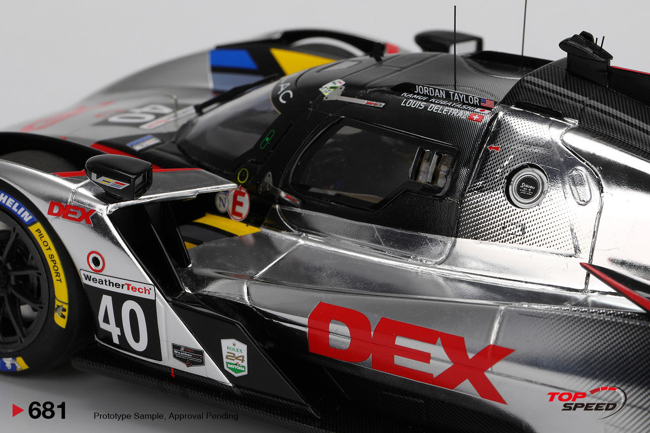 Topspeed Cadillac V-Series.R #40 Wayne Taylor Racing 2025 IMSA Daytona 24 Hrs 1:18