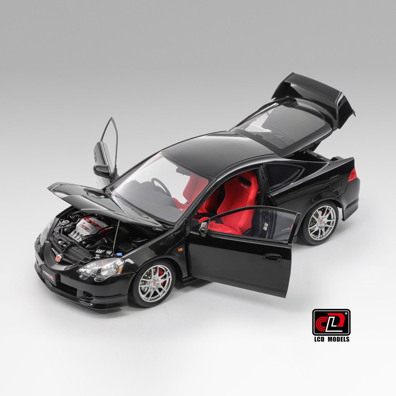 LCD Honda Integra (RSX) DC5 Type-R Black 1:18
