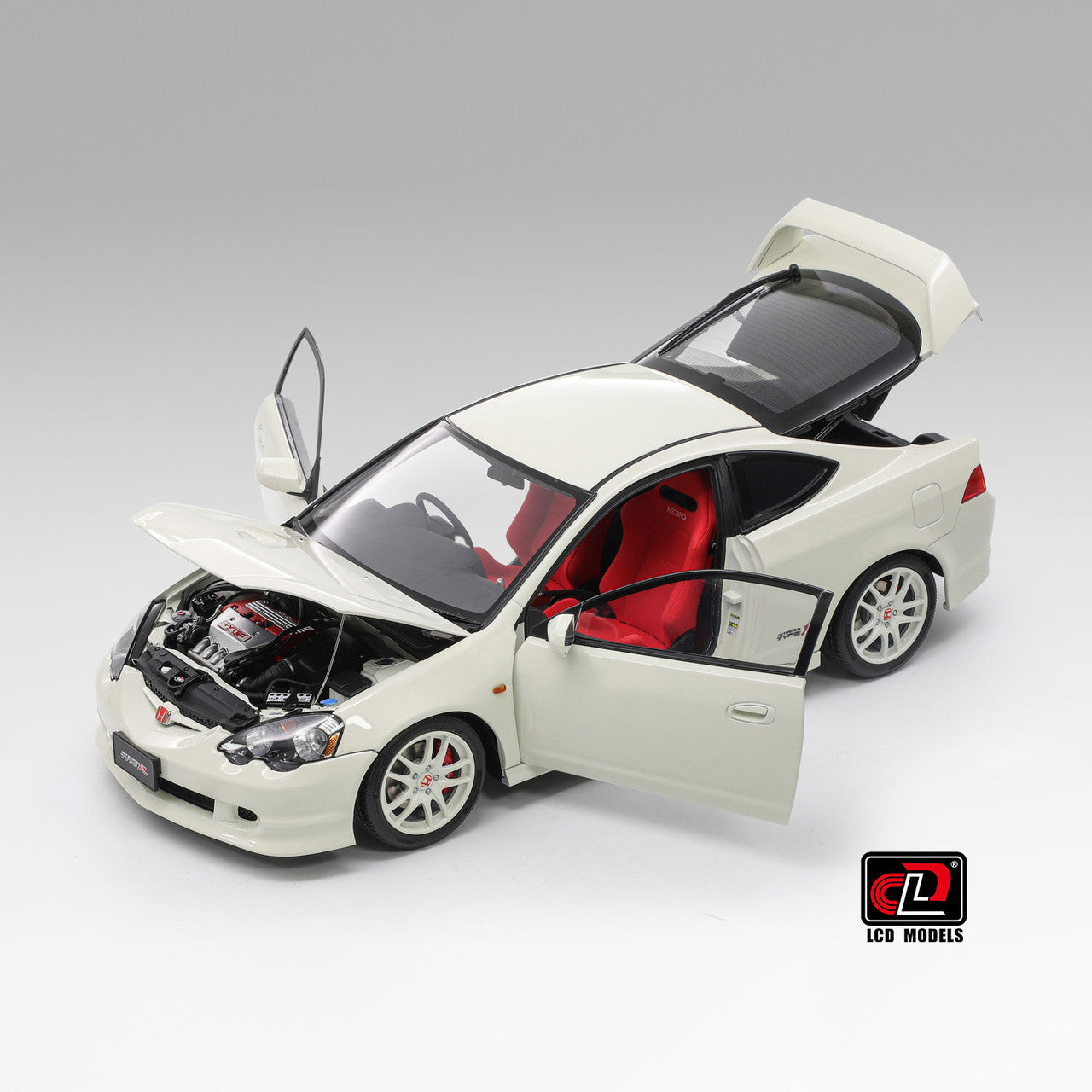 LCD Honda Integra (RSX) DC5 Type-R White 1:18