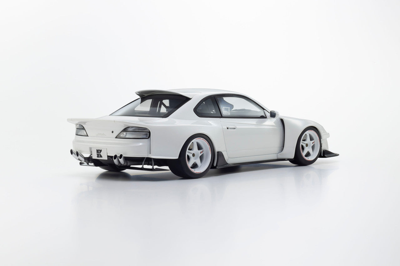 Kyosho Nissan Silvia (S15) Khyzyl Saleem White 1:18