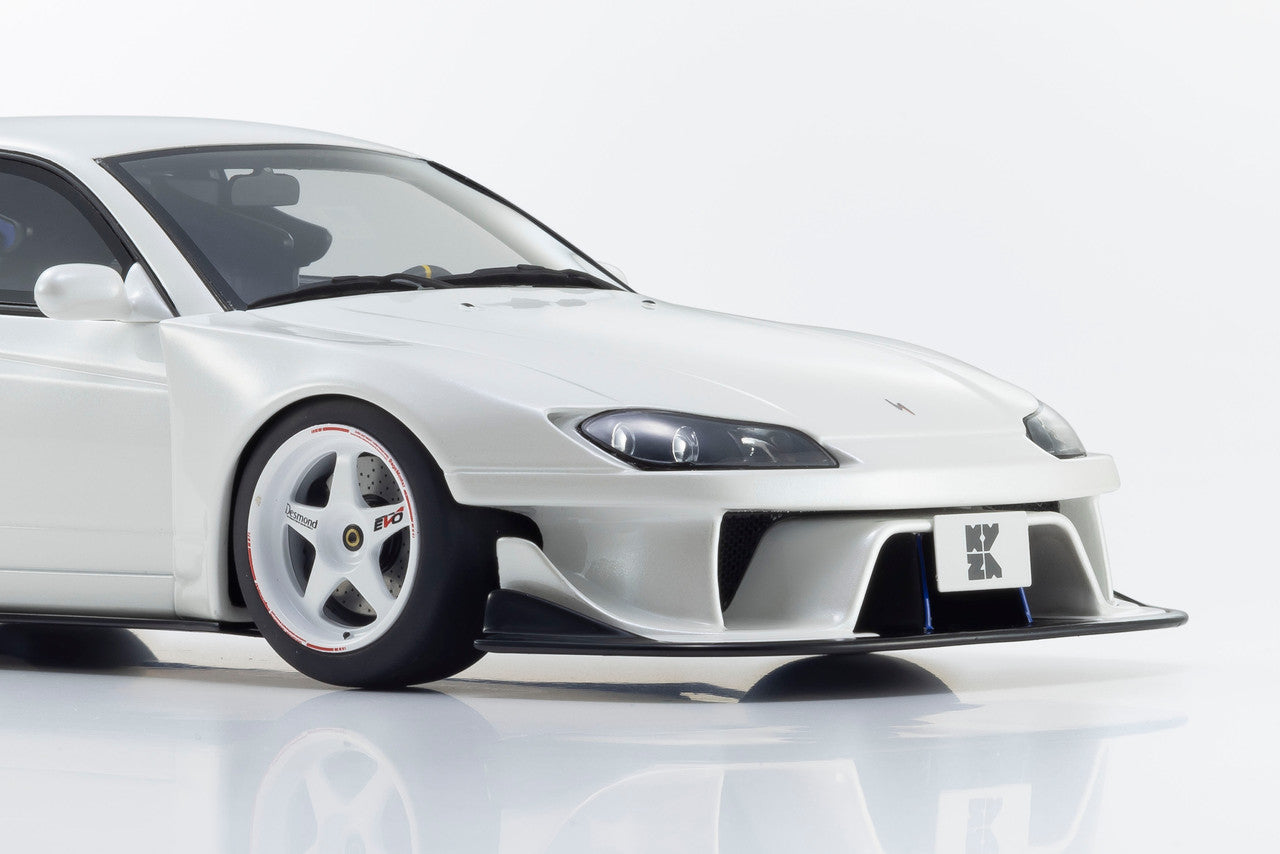 Kyosho Nissan Silvia (S15) Khyzyl Saleem White 1:18